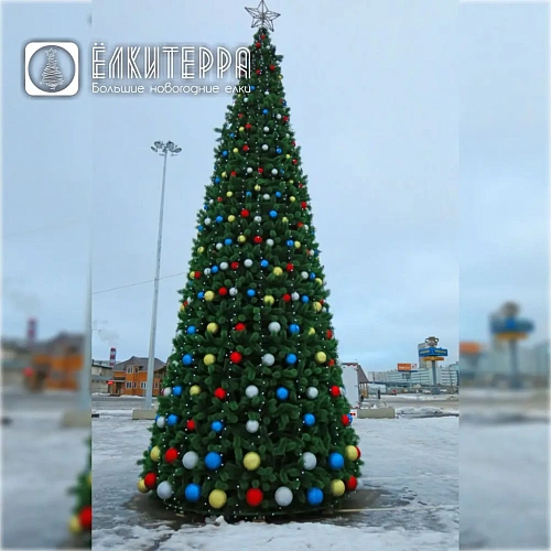 Сосна Уральская уличная, каркасная, 30 м